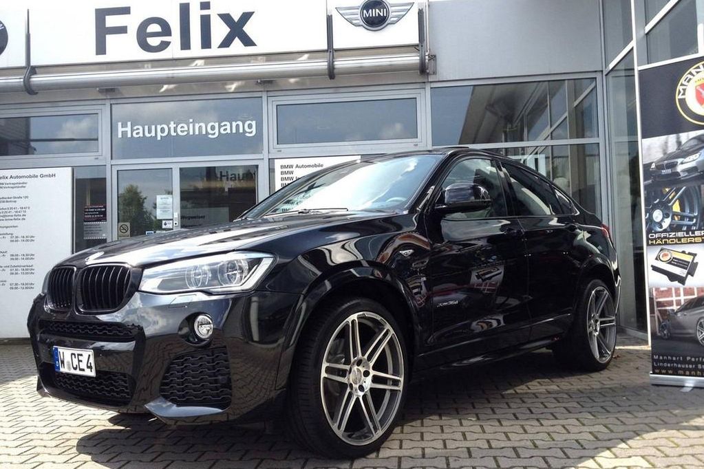 Manhart pracuje nad BMW X4 - auto będzie mieć prawie 400 KM!