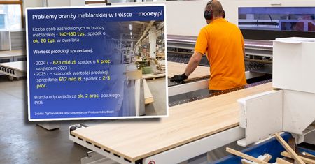 "Zniknęło tysiąc firm". Branża meblarska na krawędzi