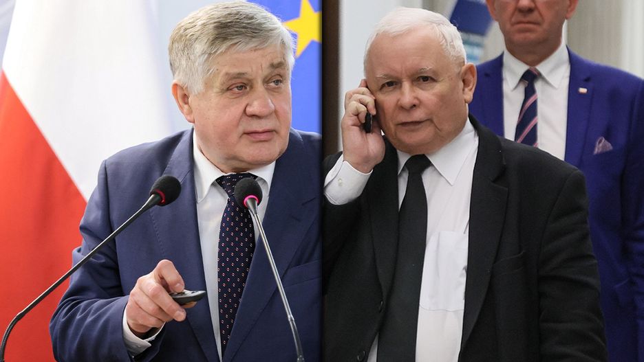 Krzysztof Jurgiel i Jarosław Kaczyński 