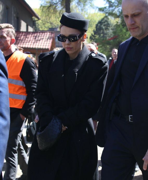 Doda na pogrzebie Łukasza Litewki