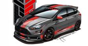 Pięć szybkich i wściekłych Fordów Focusów ST na SEMA 2012