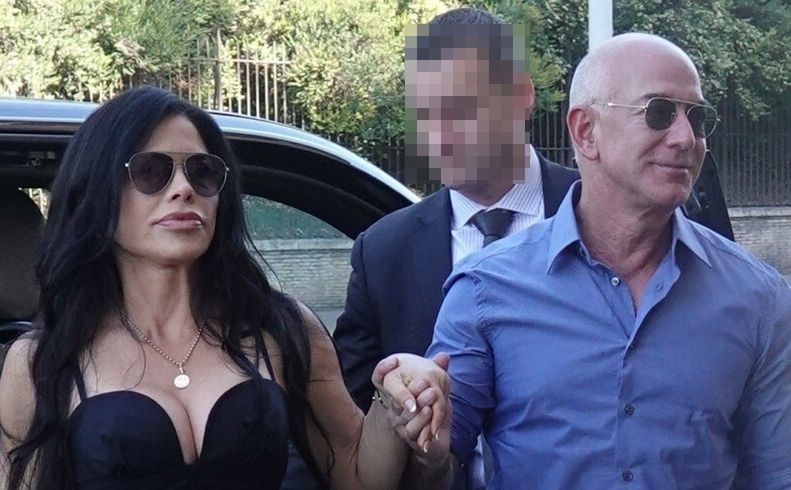 Jeff Bezos i Laura Sanchez