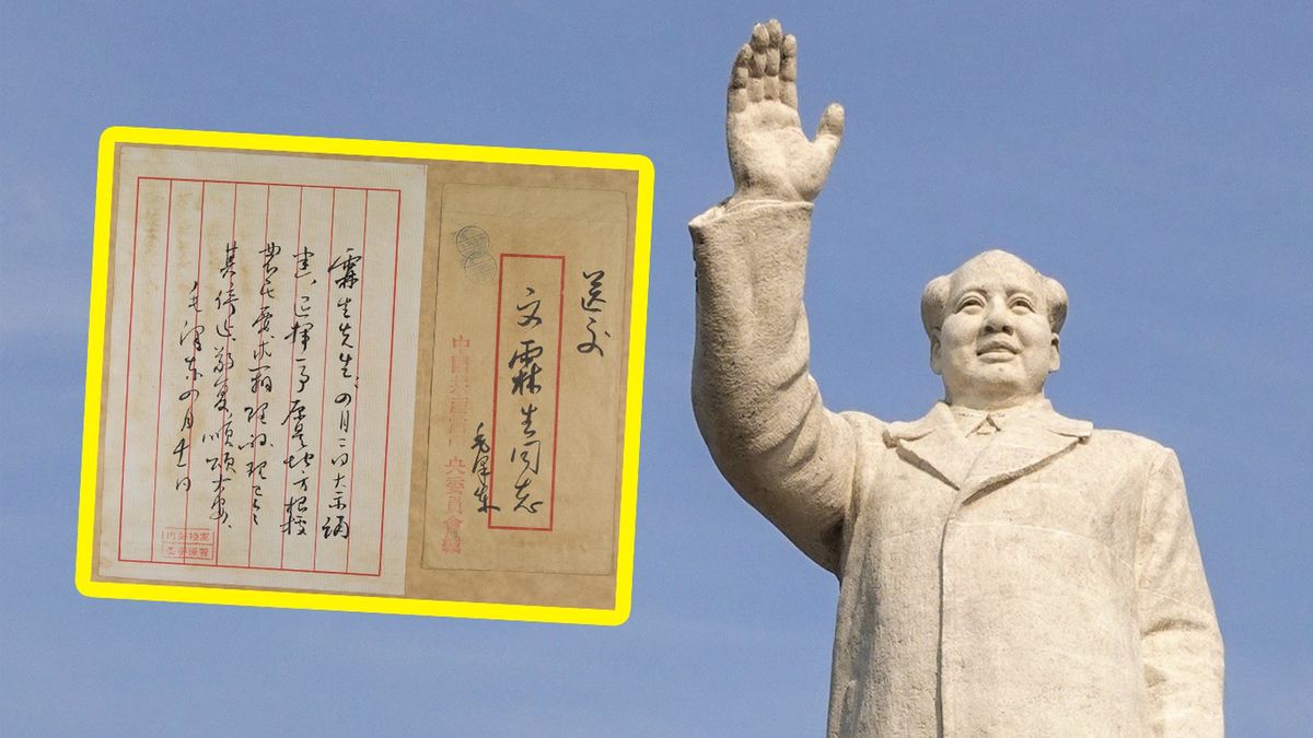 Wkrótce kupić będzie można list napisany przez Mao Zedonga