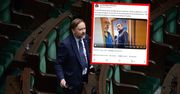 "Powiedziałem policja". Kuriozalne słowa posła PiS