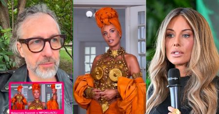 Małgorzata Rozenek odpowiada Szymonowi Majewskiemu, który kpił z jej ghańskiej sukni: "Król Ashanti był nią SZCZERZE PORUSZONY"