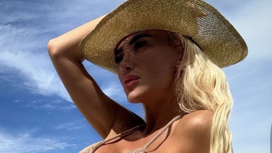 Izabela Macudzińska pokazała strój na plażę 