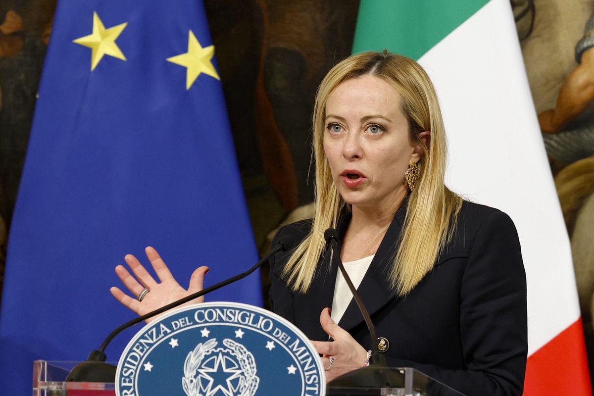 Giorgia Meloni, premier Włoch, przewodnicząca partii Bracia Włosi