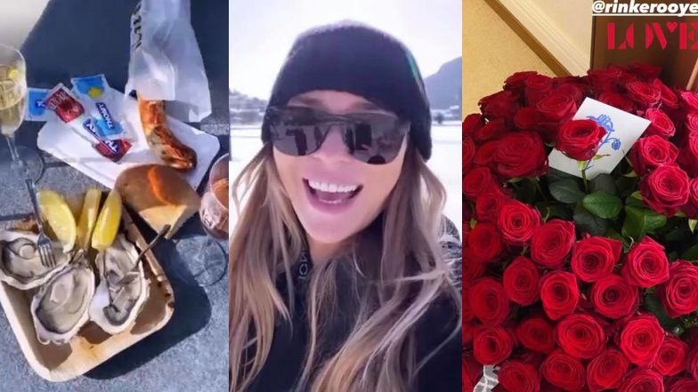 Joanna Przetakiewicz zagryza ostrygi kiełbasą