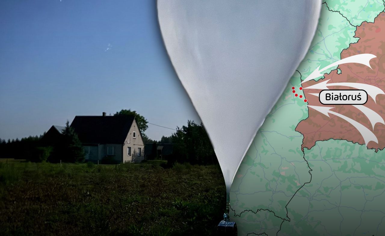 Nie tylko rosyjskie drony wlatują. SG: ponad 100 zdarzeń z dronami i balonami z Białorusi