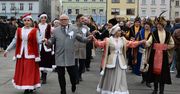 Wodzisław Śląski: 400 par tańczących poloneza na rynku
