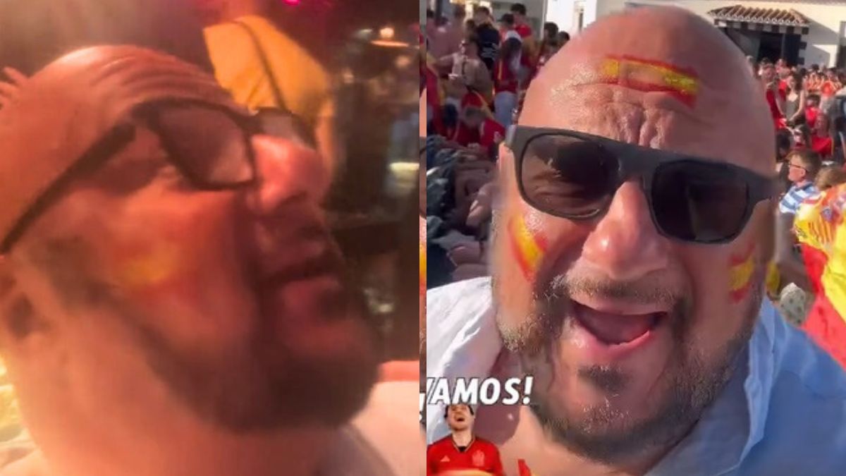 Piotr Gąsowski oglądał finał Euro 2024 w Hiszpanii