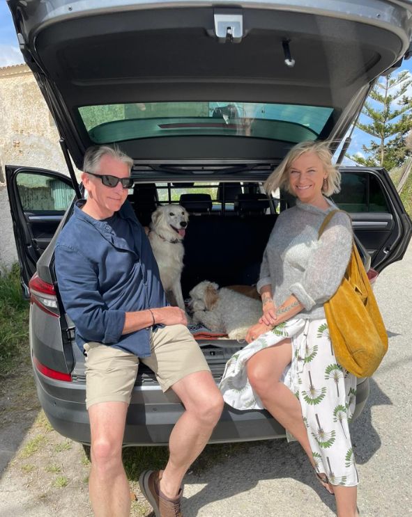 Paulina Młynarska z mężem