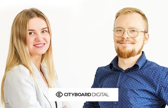 Kreacja i sprzedaż w Cityboard Digital wzmocnione