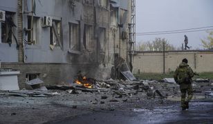 Kolejne lotnisko pełne Rosjan zaatakowane. Potężna eksplozja [RELACJA NA ŻYWO]