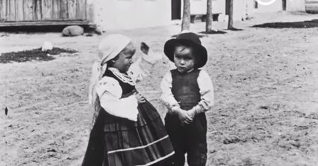 Zobacz, jak wyglądało życie dzieci na polskich wsiach w 1920 roku