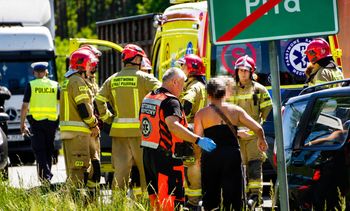 Poważny wypadek pod Piłą. 5 osób w szpitalu - AKTUALIZACJA