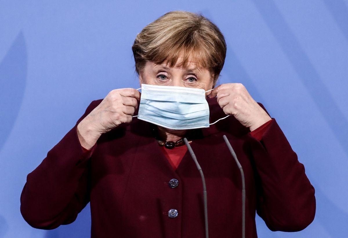 Angela Merkel. Na poniedziałek planowana jest konferencja rządu federalnego z premierami landów