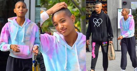 Beztroska Willow Smith prezentuje ŁYSINĘ na zakupach z chłopakiem (ZDJĘCIA)