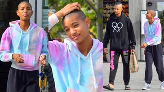 Beztroska Willow Smith prezentuje ŁYSINĘ na zakupach z chłopakiem (ZDJĘCIA)