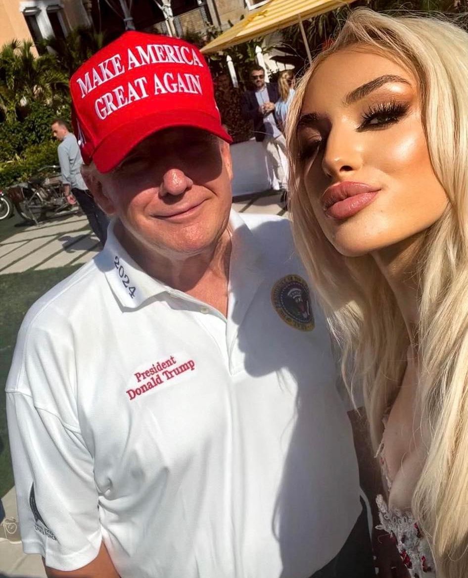 Karolina Derpieńska w Mar-a-Lago