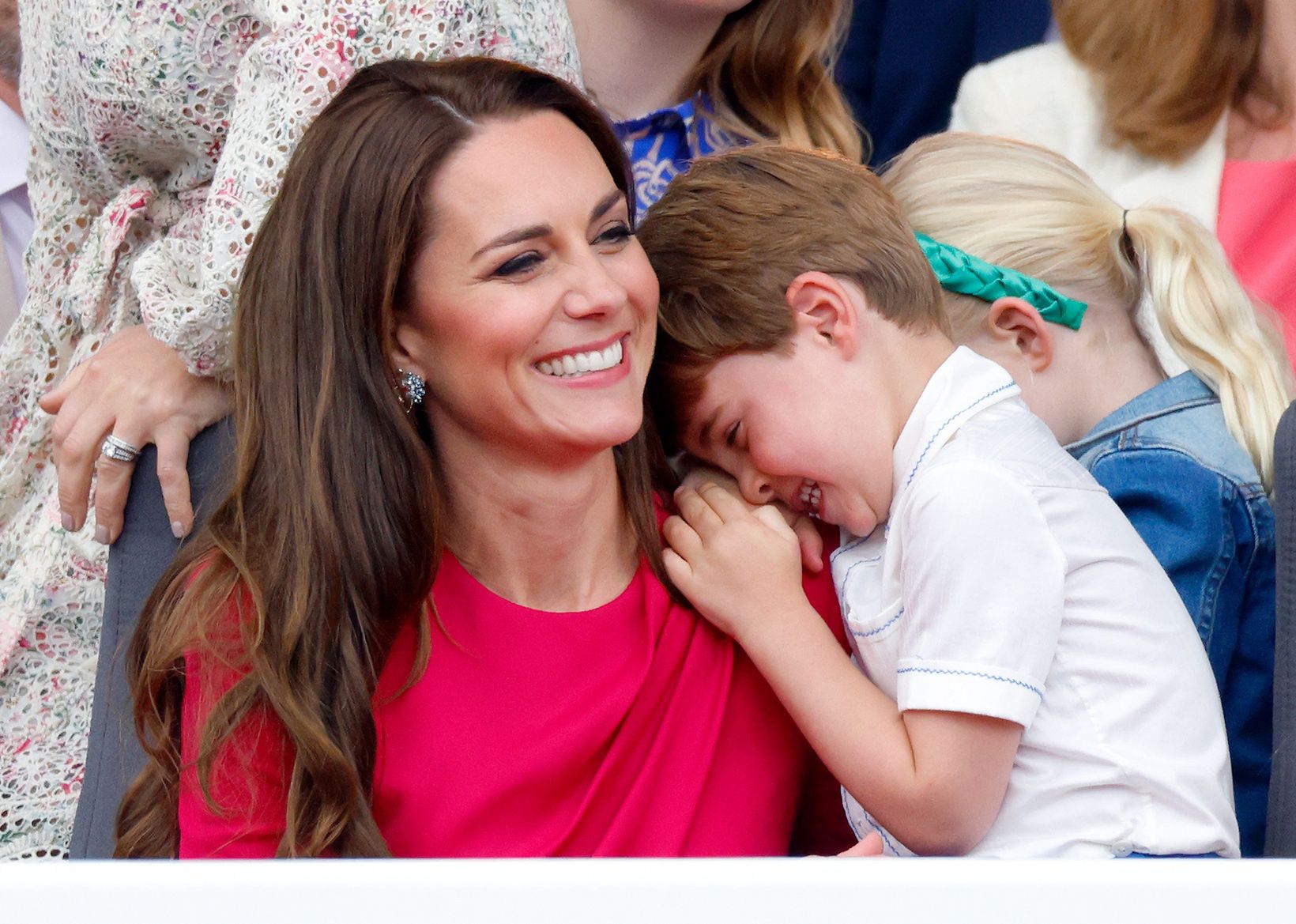 Książę Louis, księżna Kate