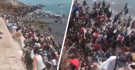 Tysiące migrantów wdarło się do Hiszpanii. Apel o stan wyjątkowy