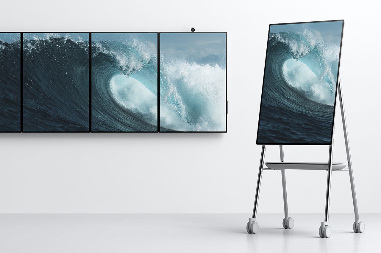 Microsoft przedstawił nową generację Surface Hub: urządzenie ma ekran 50,5 cali