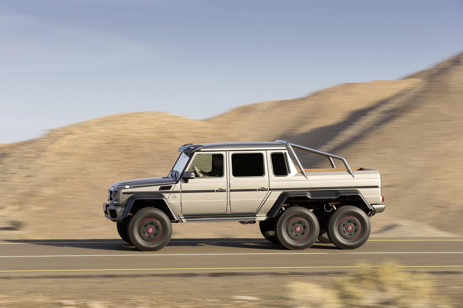Mercedes-Benz G63 AMG 6x6 - terenowy potwór [galeria] 50