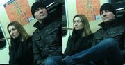 Ibisz w metrze z dziewczyną! (ZDJĘCIA)