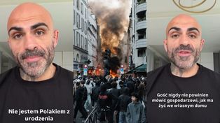 Zamieszki we Francji skłoniły Akopa Szostaka do przemyśleń. Opublikował wideo-oświadczenie: "Nie jestem Polakiem z urodzenia"