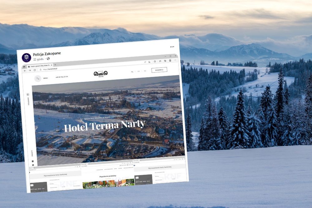 Oszuści podszywali się pod hotel w Białce Tatrzańskiej 