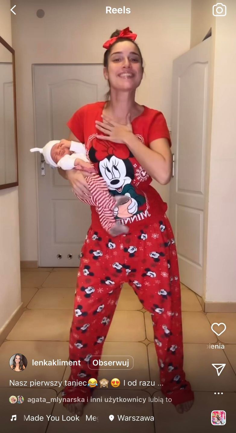 Lenka Klimentova z synem