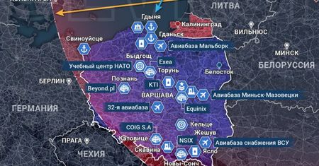 Okropna propaganda. Rosjanie pokazali taką mapę Polski. Brak słów