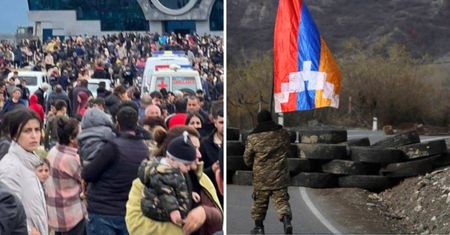 Tysiące ludzi i karetek. "Górski Karabach skapitulował"