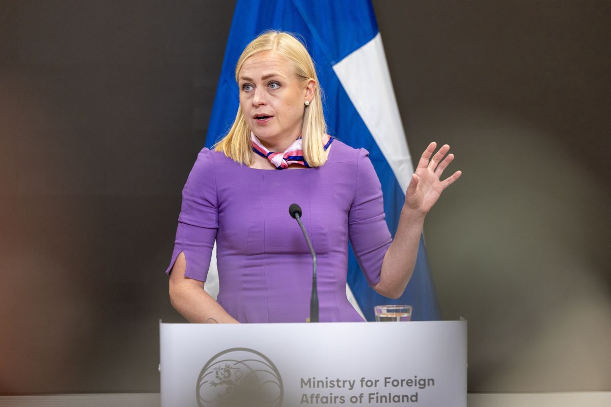 Szefowa MSZ Finlandii o wsparciu dla Ukrainy. Padły też słowa o Rosji