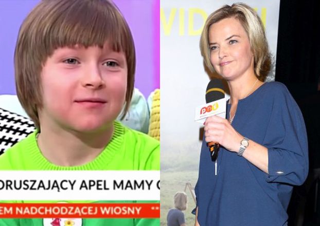 Zamachowska do chorego chłopca w TVP: "Nie mówią już na ciebie JASZCZUR?"