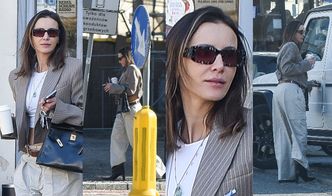 Sara Boruc uzbrojona w torebkę za 80 tysięcy parkuje w miejscu przeznaczonym dla... nowożeńców i konduktów pogrzebowych (ZDJĘCIA)