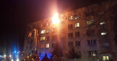 Tragiczny w skutkach pożar mieszkania w Hrubieszowie. Nie żyją dwie osoby