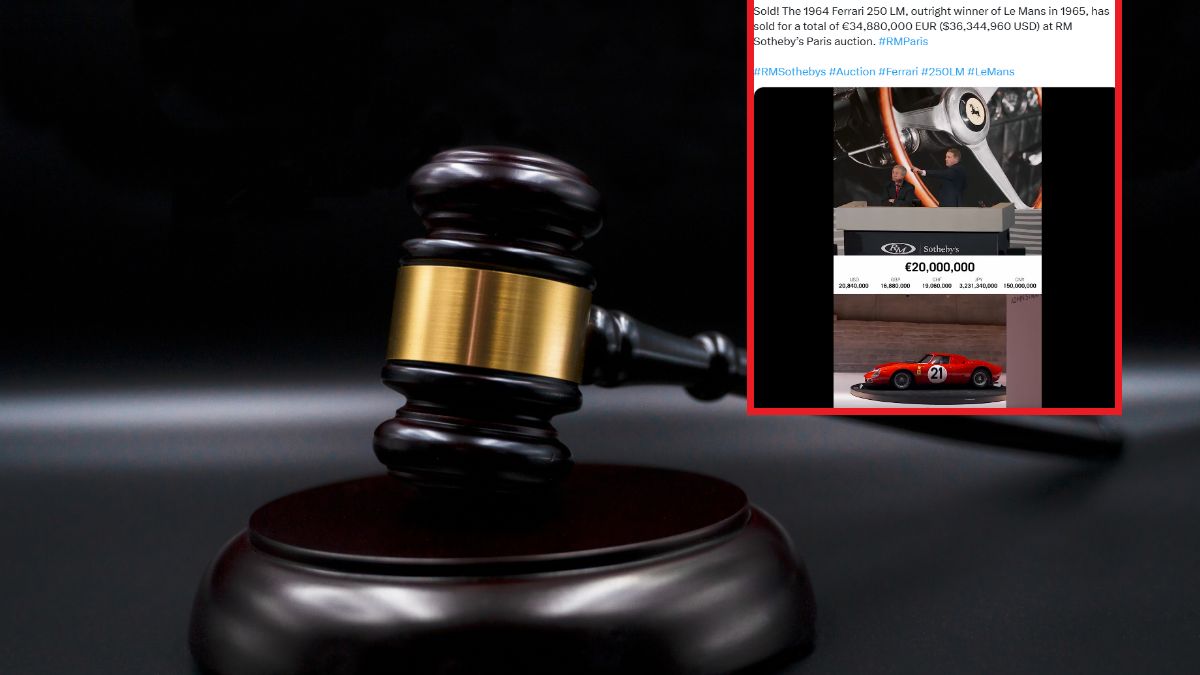 Kwota za Ferrari zwala z nóg