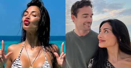 45-letnia Nicole Scherzinger chwali się figurą topmodelki na wczasach z narzeczonym. "Im starsza, tym młodsza" (ZDJĘCIA)