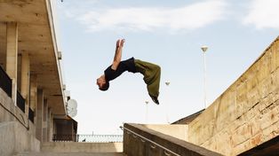 Kraków: Legalny parkour. Specjalny tor z przeszkodami powstał na Klinach