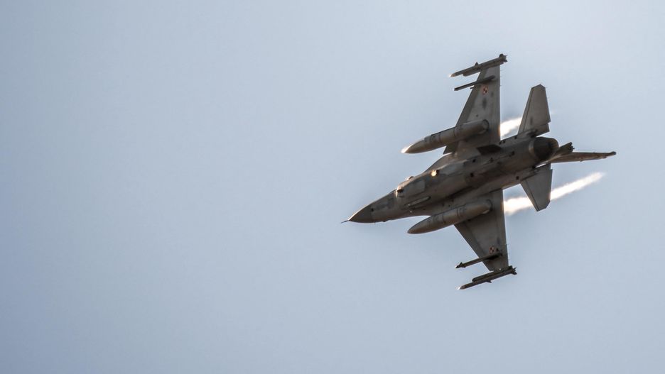 Samolot F-16 Polskich Sił Powietrznych