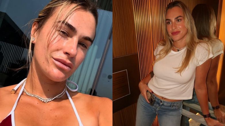 Aryna Sabalenka pozuje w bikini