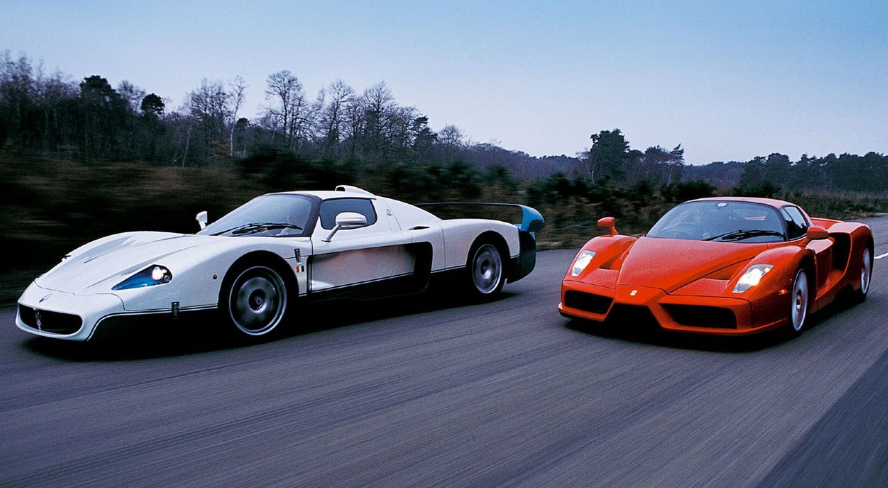 Maserati MC12 i Ferrari Enzo