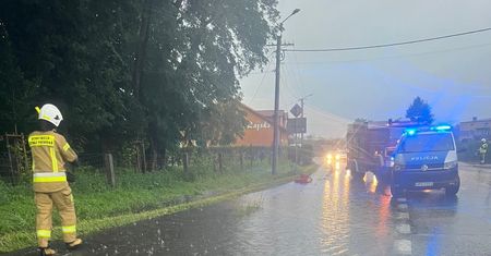Mogło dojść do tragedii. Druhna OSP trafiła do szpitala