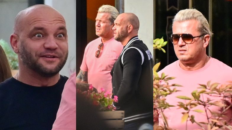 Emil Stępień i Jarosław Jakimowicz robią wspólnie interesy na prywatnym spotkaniu