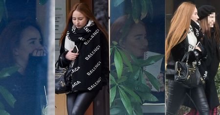 Littlemooonster96 DŁUBIE W NOSIE i udowadnia koleżance, że umie pisać (ZDJĘCIA)