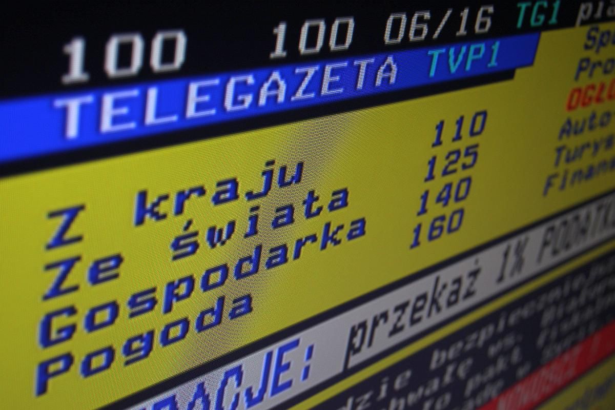 Czy ktoś pamięta jeszcze telegazetę? 1