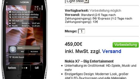 Nokia E6 i Nokia X7 u klientów w połowie czerwca 1