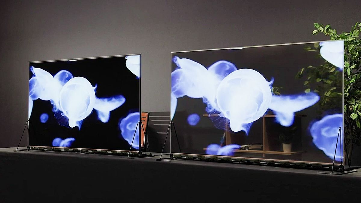Panasonic robi totalną rewolucję. Oto przezroczysty telewizor OLED 1